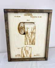 Vintage Toilet Paper Roll Patent
