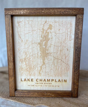 Lake Champlain Engraving